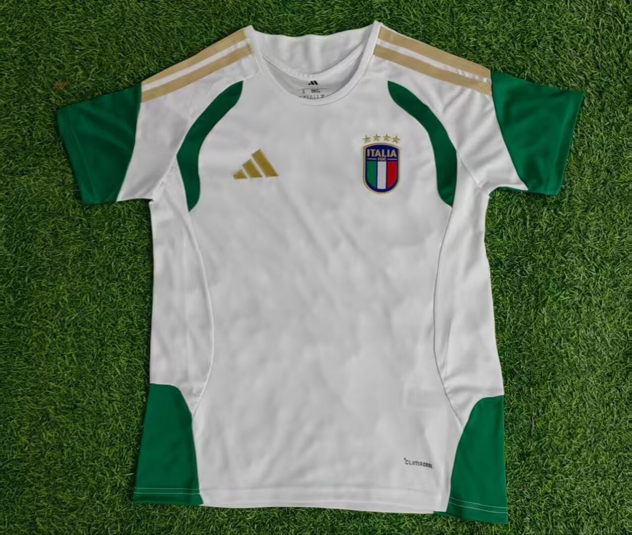 AAA Quality Italy 25/26 Special White/Green Soccer Jersey